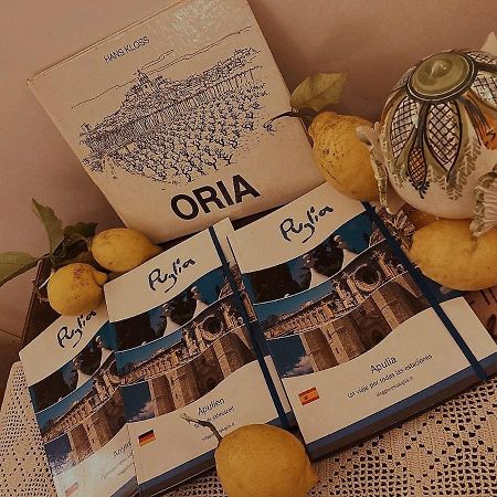 Вилла La Dimora Della Dea Estia Ория Экстерьер фото