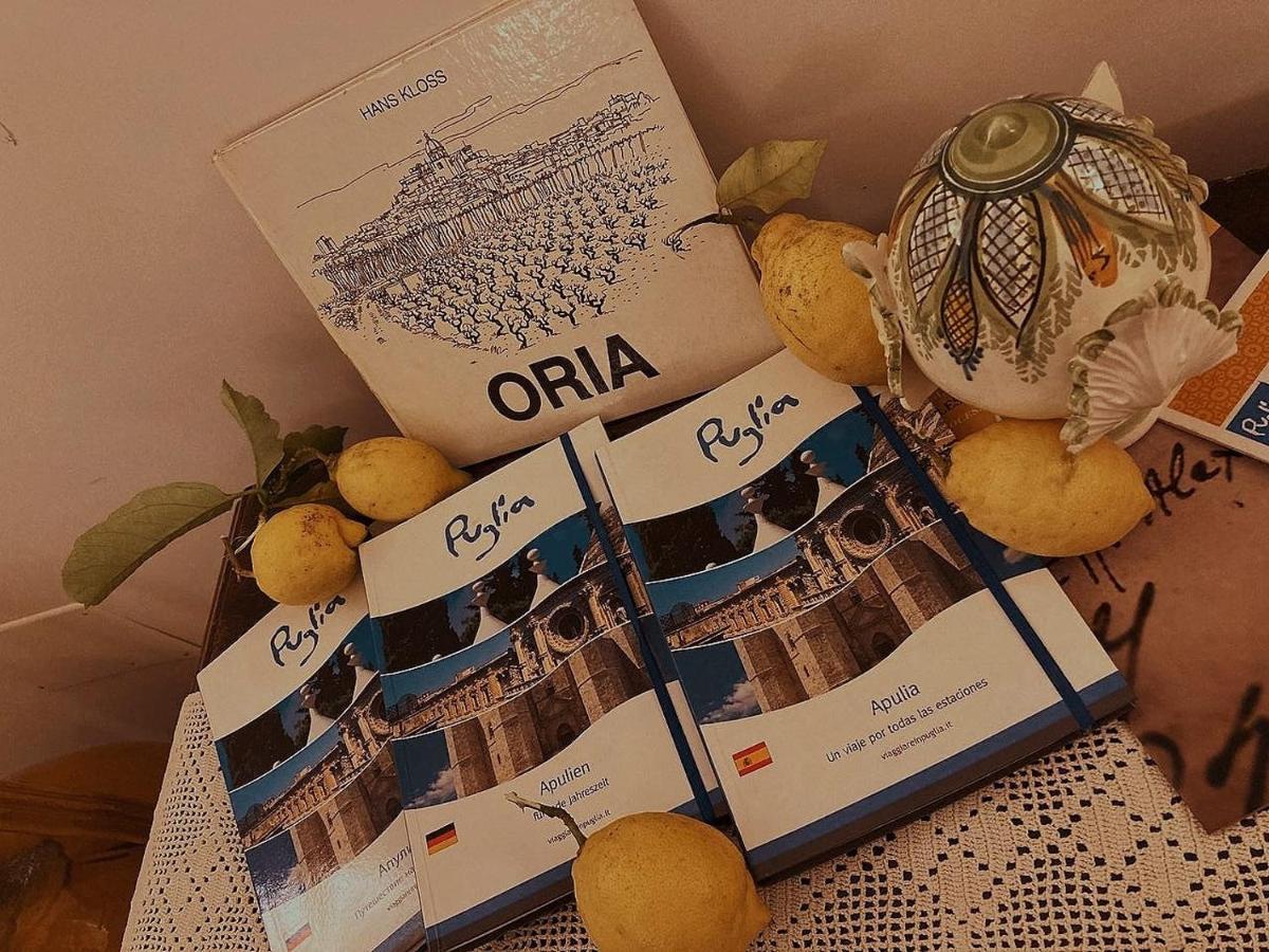 Вилла La Dimora Della Dea Estia Ория Экстерьер фото